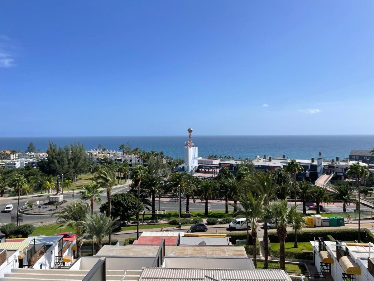 Meerblick Beach-Apartment in Monte Rojo San Agustín Buitenkant foto