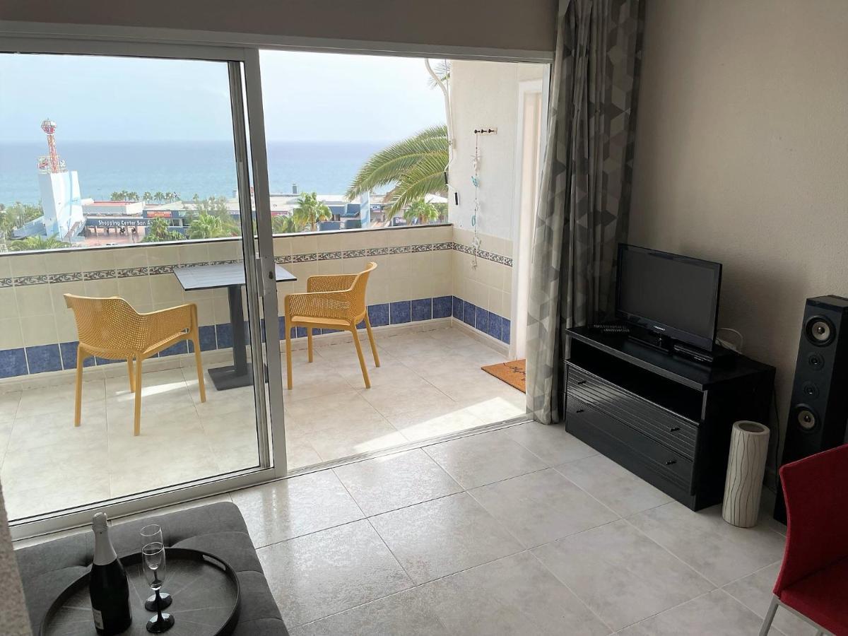 Meerblick Beach-Apartment in Monte Rojo San Agustín Buitenkant foto