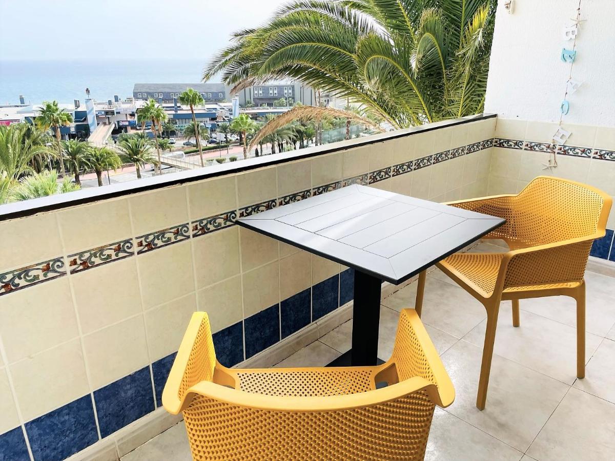 Meerblick Beach-Apartment in Monte Rojo San Agustín Buitenkant foto