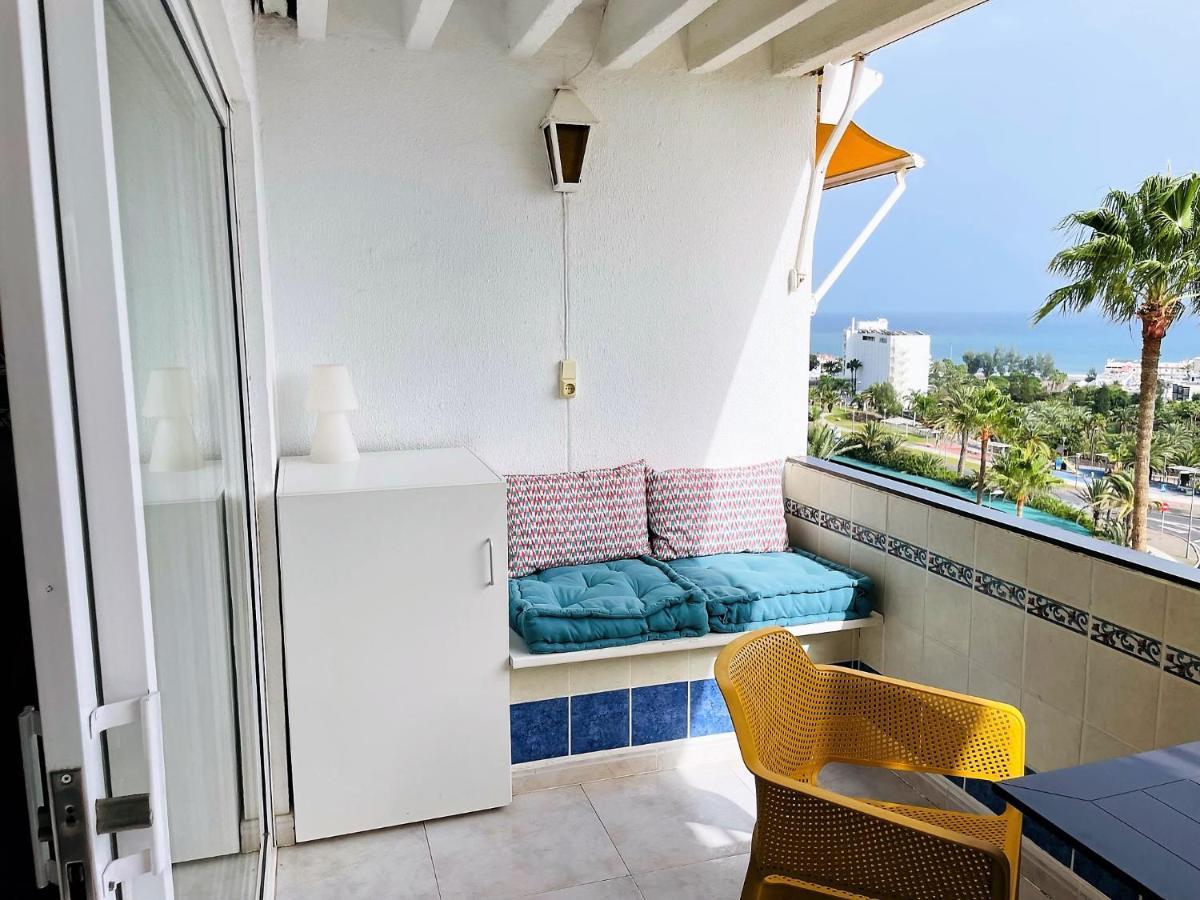 Meerblick Beach-Apartment in Monte Rojo San Agustín Buitenkant foto