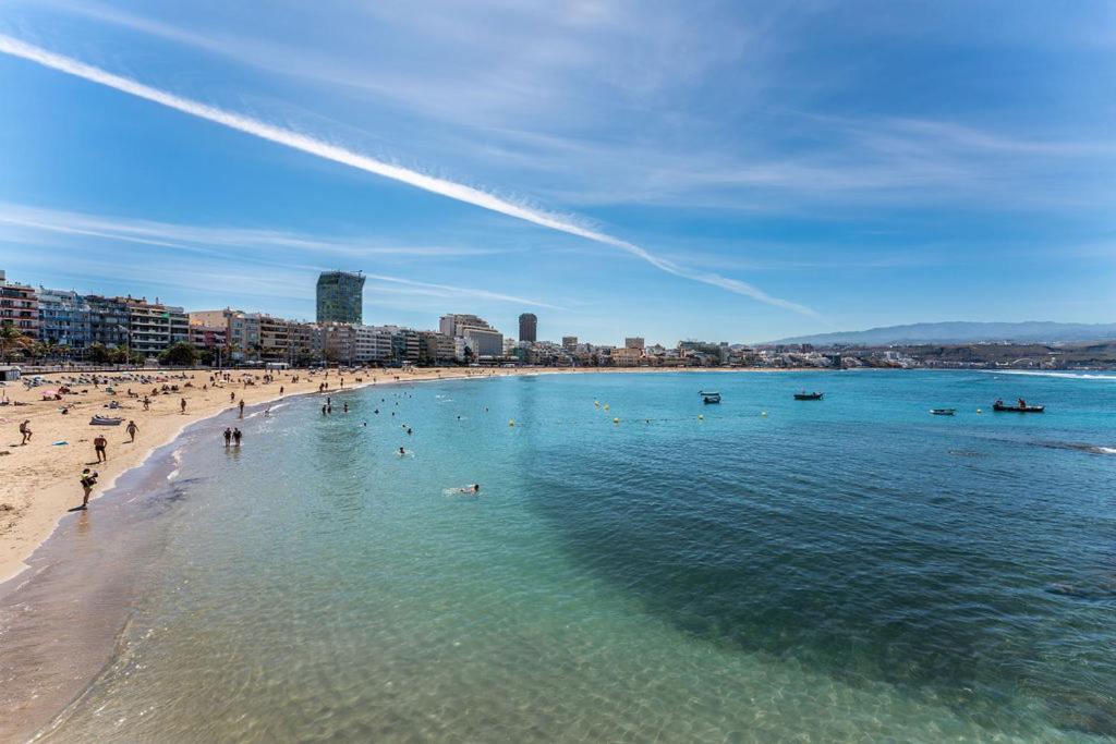 Meerblick Beach-Apartment in Monte Rojo San Agustín Buitenkant foto