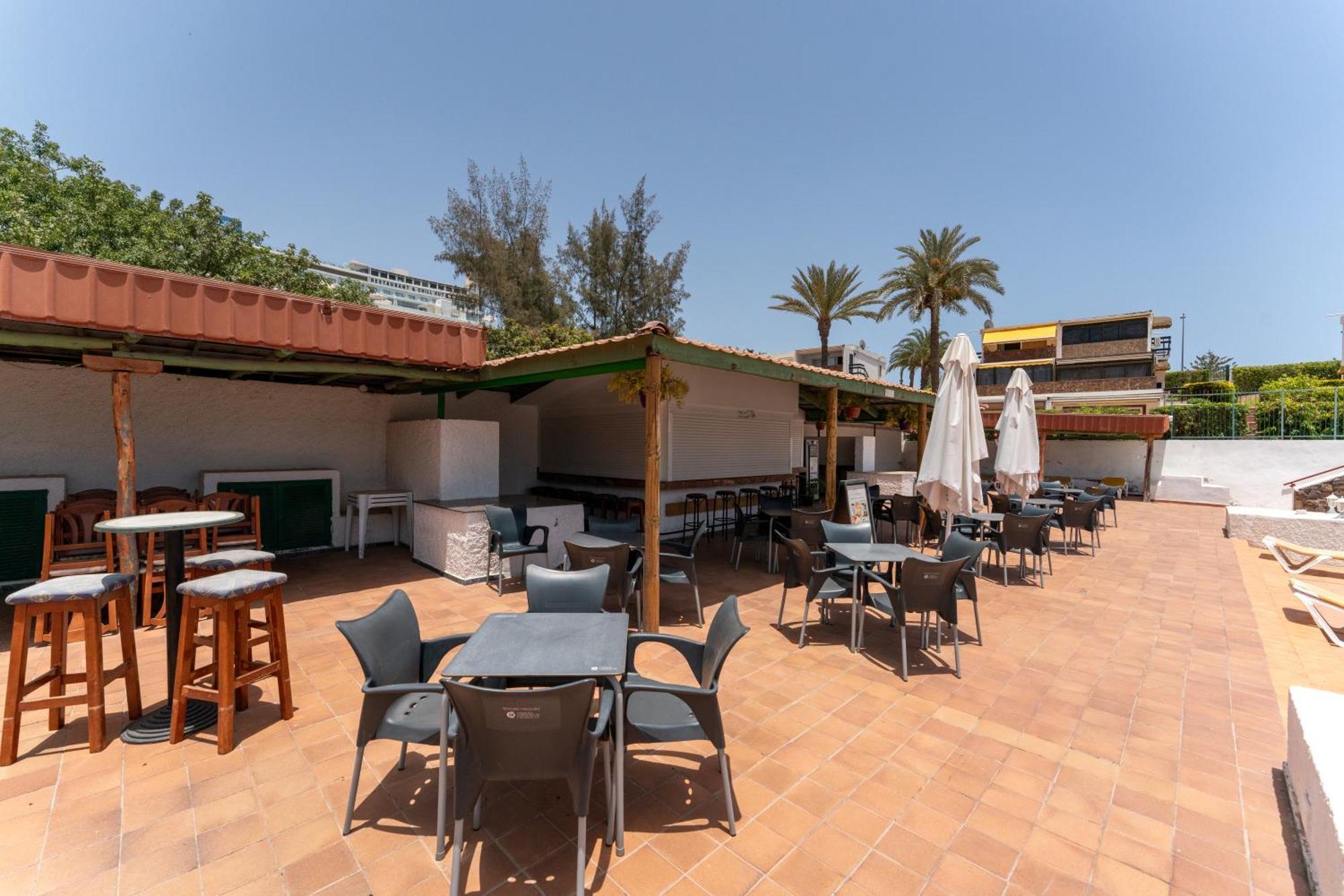 Meerblick Beach-Apartment in Monte Rojo San Agustín Buitenkant foto