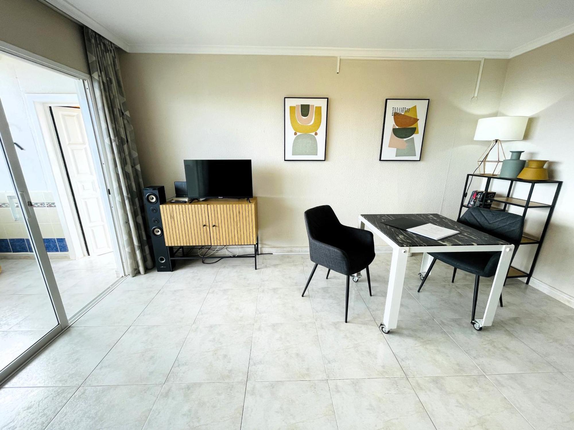Meerblick Beach-Apartment in Monte Rojo San Agustín Buitenkant foto
