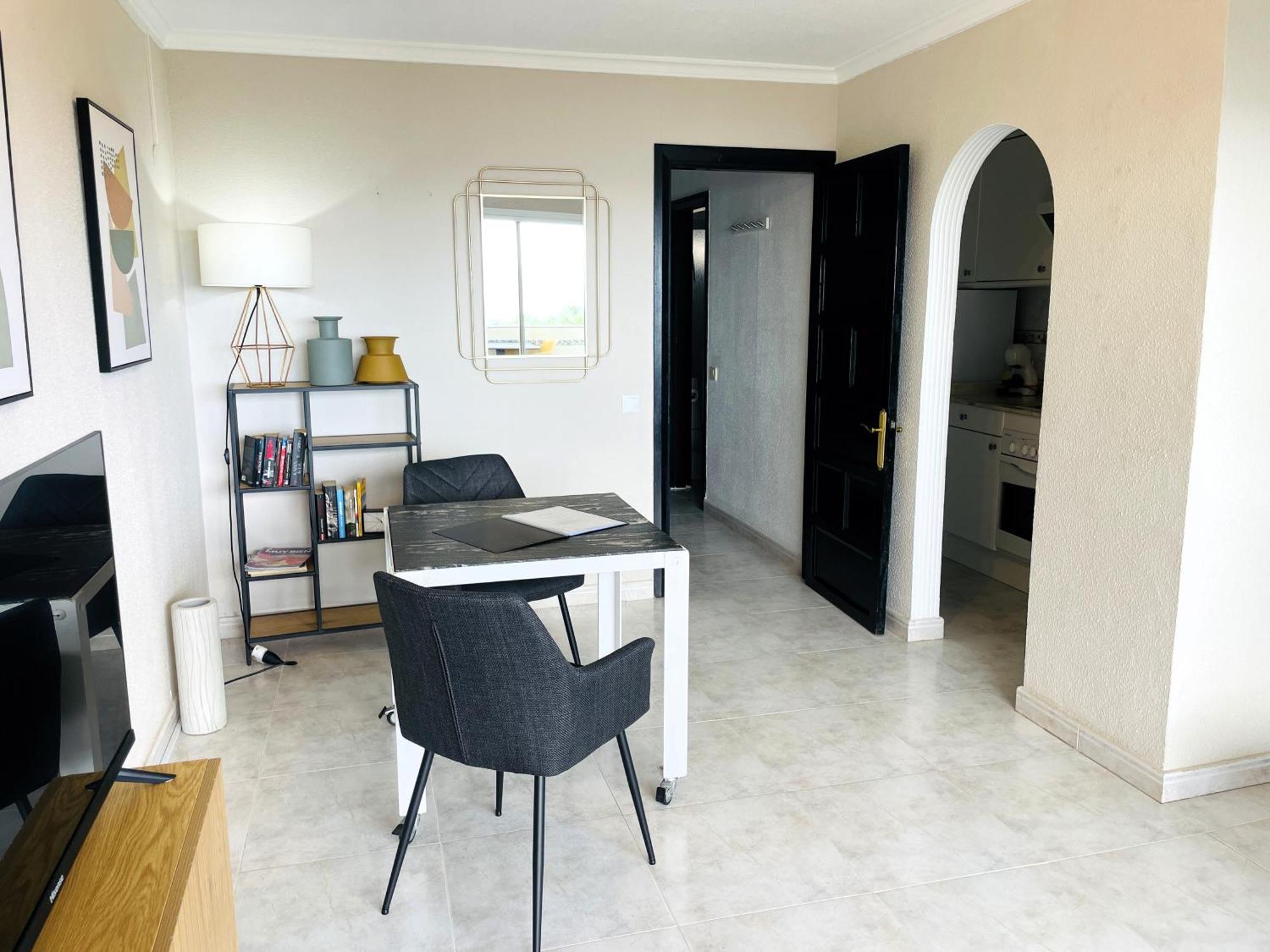 Meerblick Beach-Apartment in Monte Rojo San Agustín Buitenkant foto